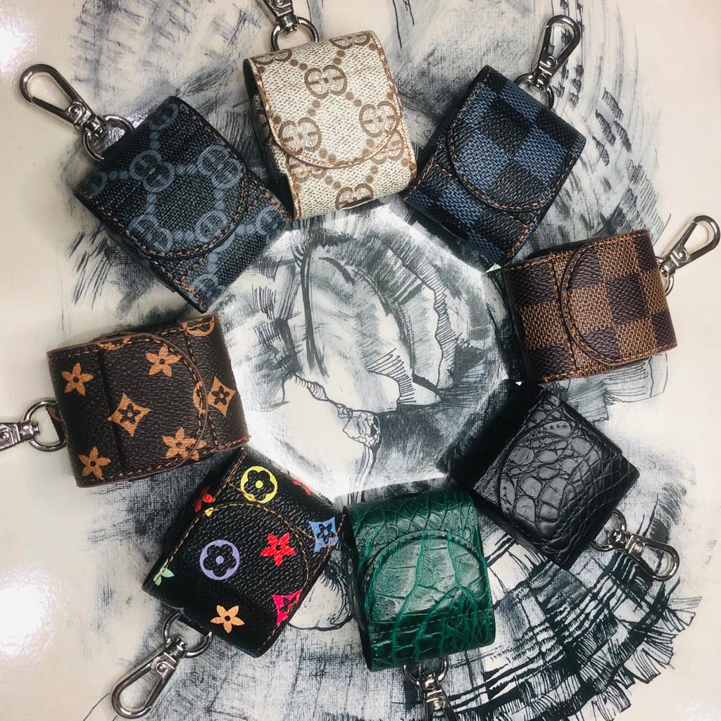 Lv Backpack Silicone Airpods Case Cover for 1-2