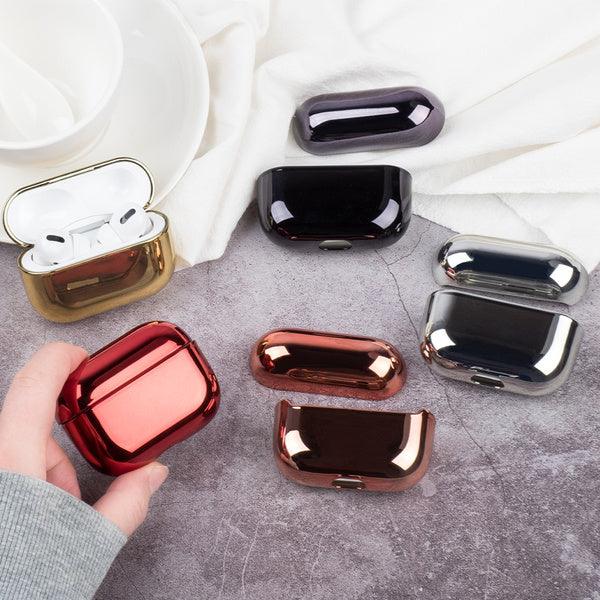 Mirror Finish Glossy Hard Case Cover For AirPods Pro