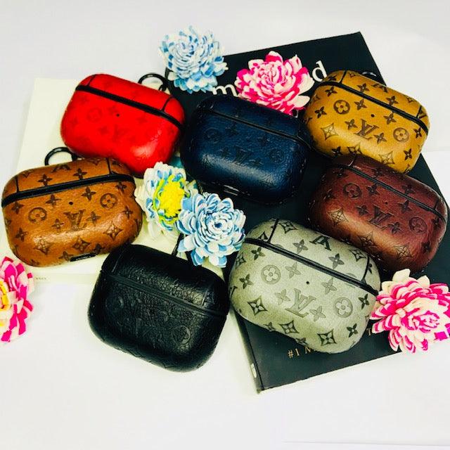 Buy Airpods Pro Case Personalized Python PU Leather Monogram Online in  India 