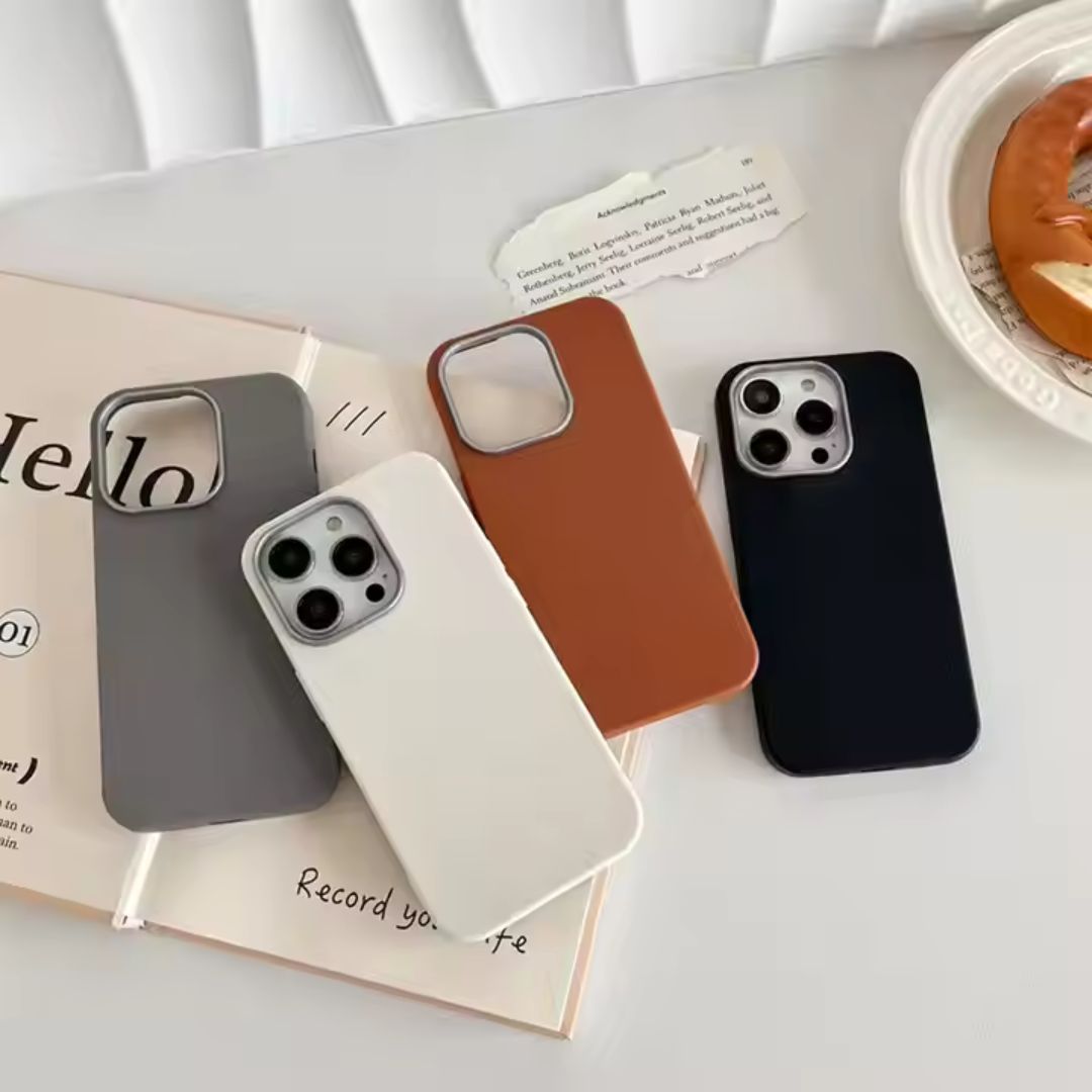 Discover the ultimate blend of elegance and protection with our Leather Pattern Soft Silicone iPhone Cover. Compatible with iPhone 11-16 series. Stylish, durable, and lightweight. Buy now in India!