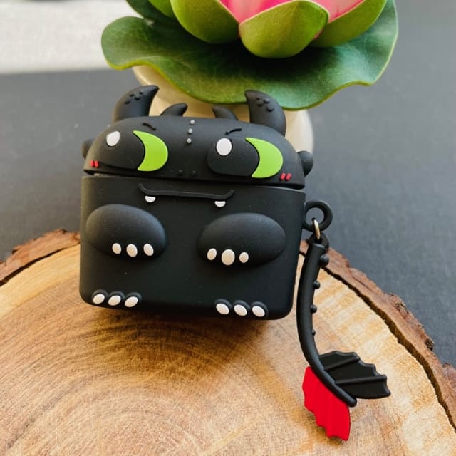 Toothless Dragon Silicone 3rd Generation AirPods Cases from hanging owl