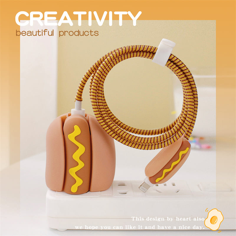 Hotdog Apple Charger Cover For 18-20W from hangingowl