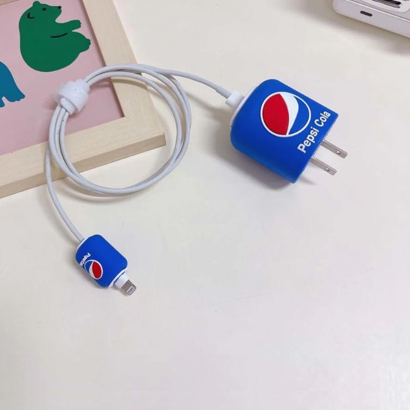 Pepsi Cola Apple Charger Cover For 18-20W from hanging owl