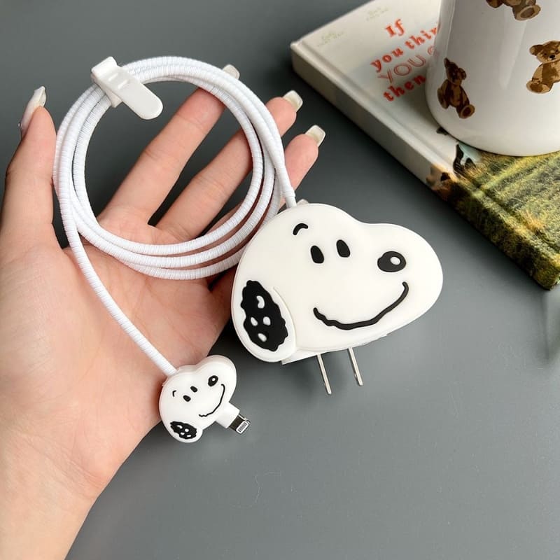 Snoopy Apple Charger Cover For 18-20W from hangingowl