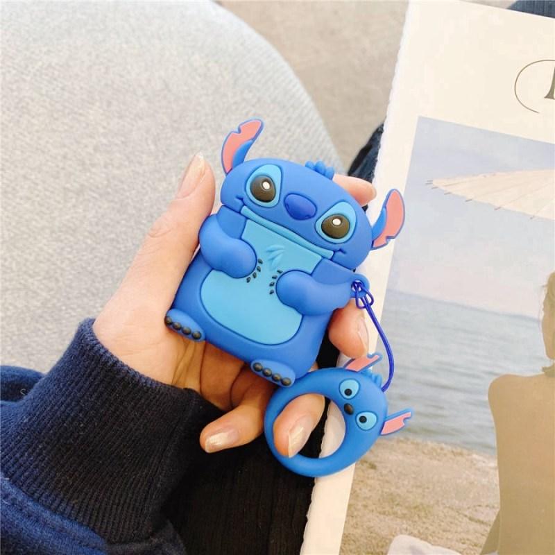 CARTOON SILICONE AIRPODS CASE COVER FOR 1-2 - Hanging Owl  India