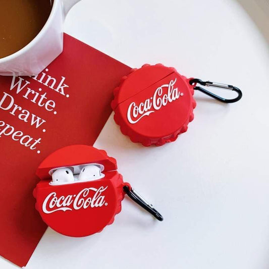 Coca-Cola Cap Silicone Airpods Case Cover for 1-2 - Hanging Owl  India