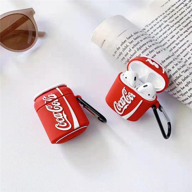 Coco-Cola Cane Silicone Airpods Case - Hanging Owl  India