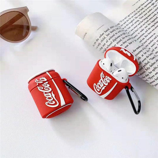 Coco-Cola Cane Silicone Airpods Case - Hanging Owl  India