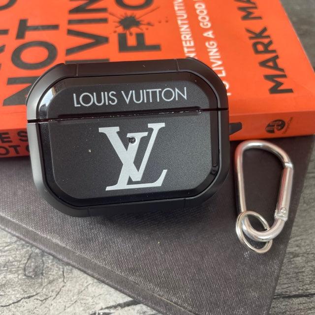 Black Checkered LV Louis Vuitton Luxury High End Airpods Pro Case