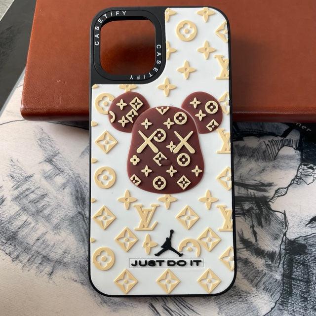 Lv 3D Cute Design Silicone Iphone Case For 12 13 Series