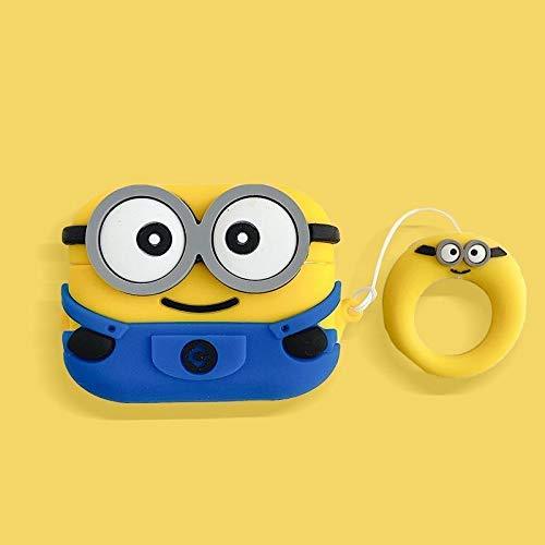 Minion Silicone Apple Airpods Case Cover for Pro 2 Generation- Hanging Owl  India