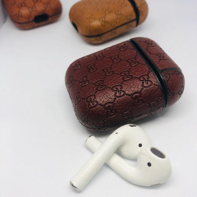 Brown Monogram Airpods Case - Small Print