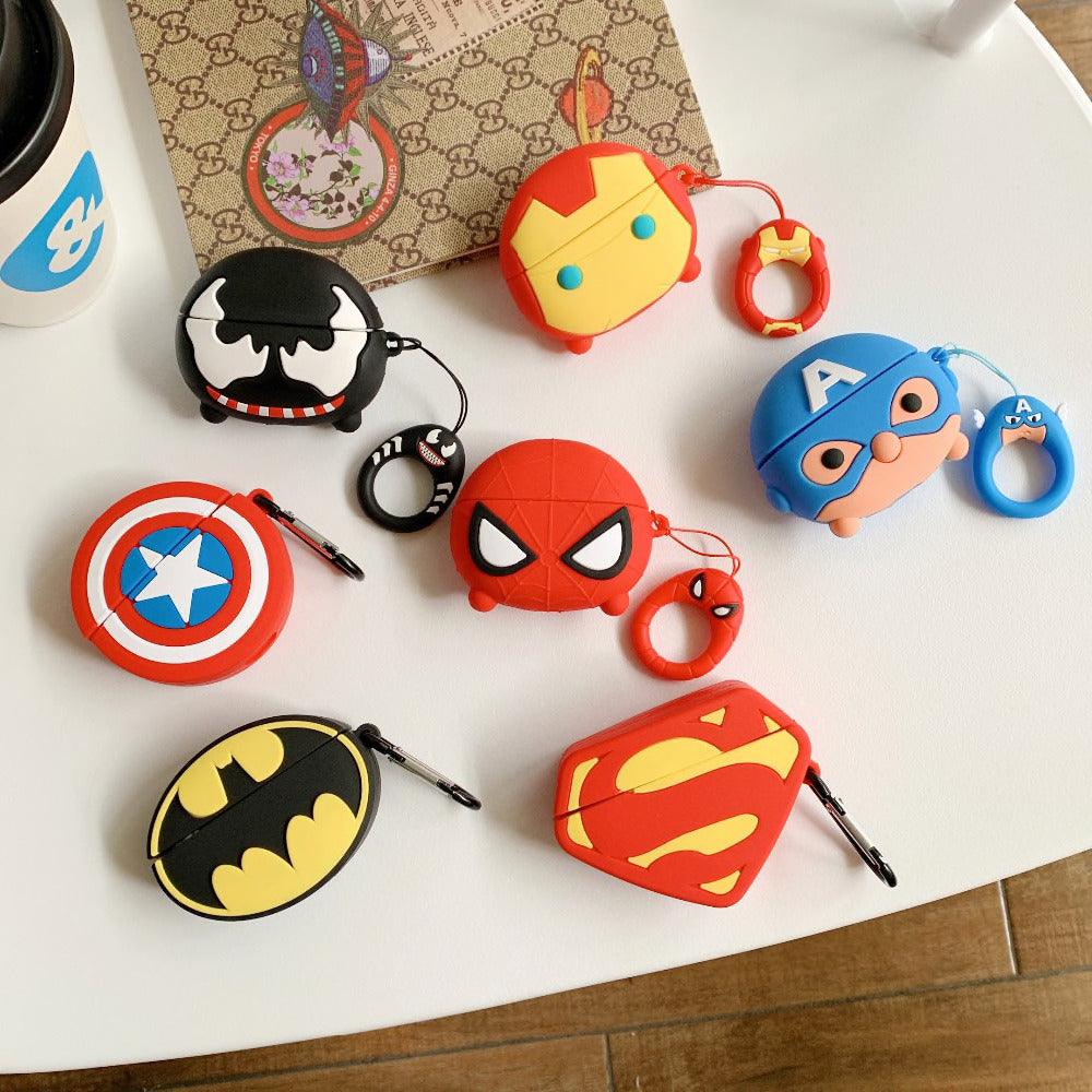 Venom Super Hero Silicone Apple Airpods Pro1 Case Cover Hanging Owl