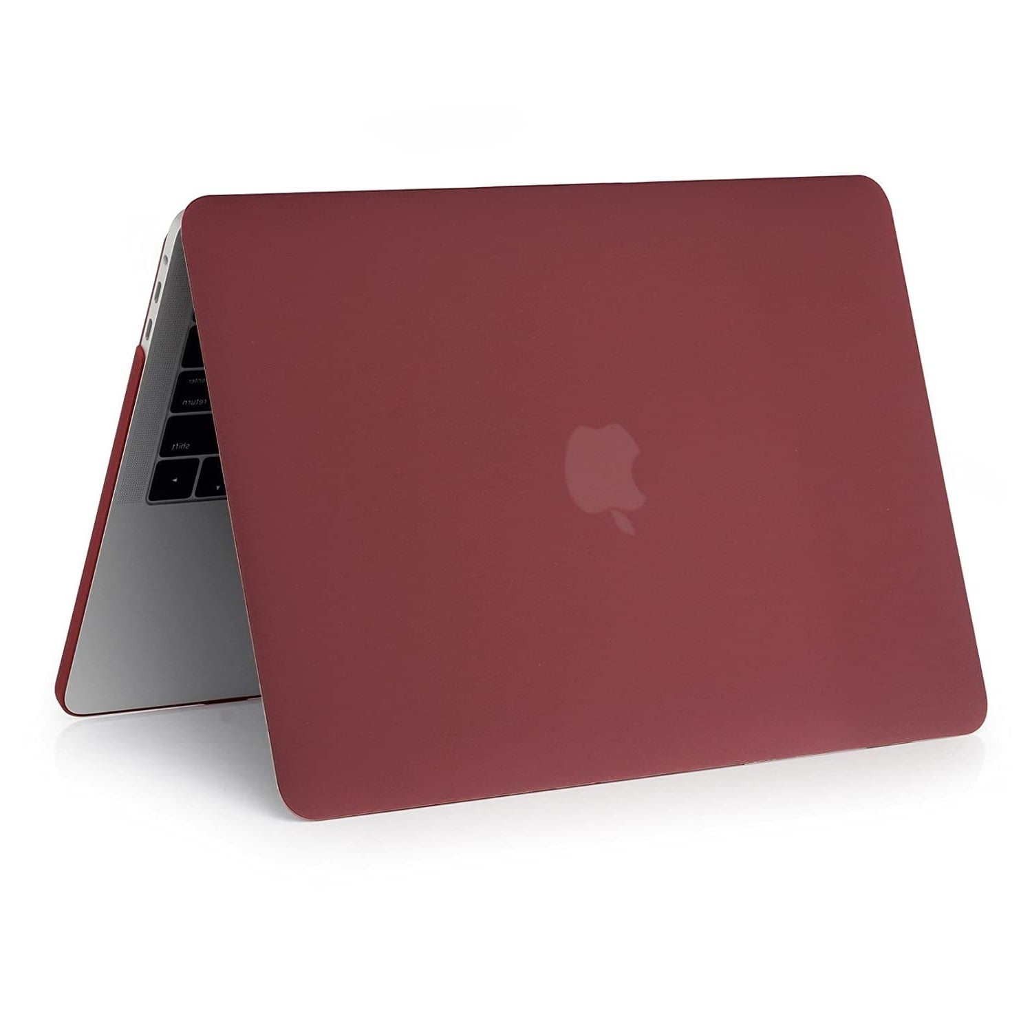 Maroon macbook 2025 air case